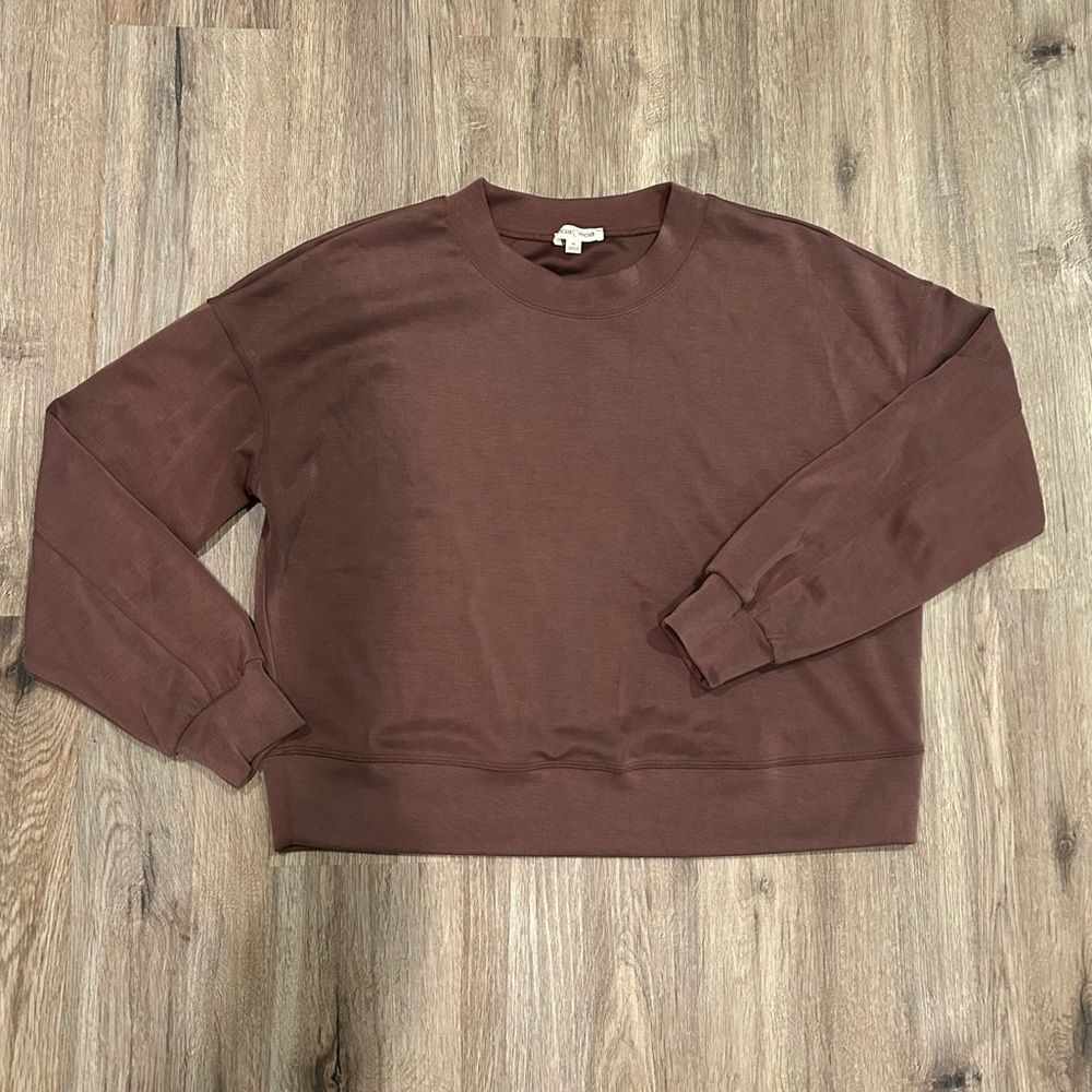 Women’s Modal Softstreme Brown Sweatshirt